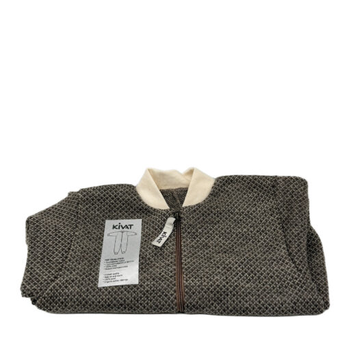 Kjeledress i ull - Brun og grå