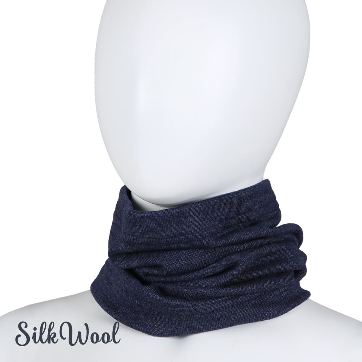 Tube skjerf - Denimblå