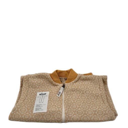 Ulloverall strl 90 kamel/mönster