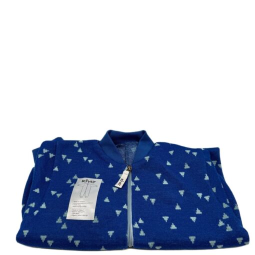 Ulloverall strl 100 blå/trianglar