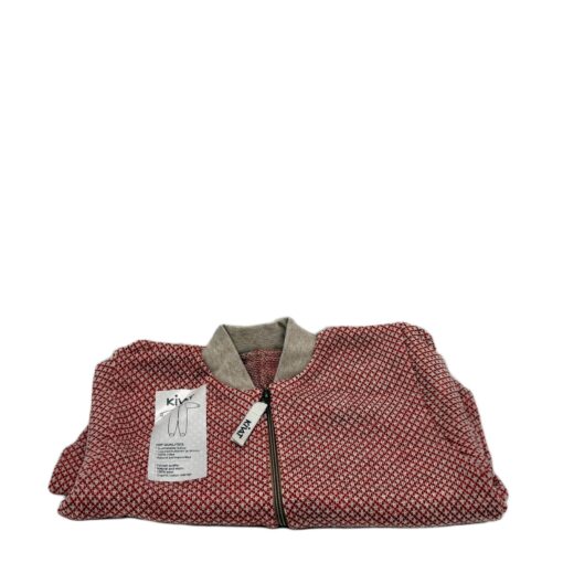 Ulloverall strl 80 röd/mönster